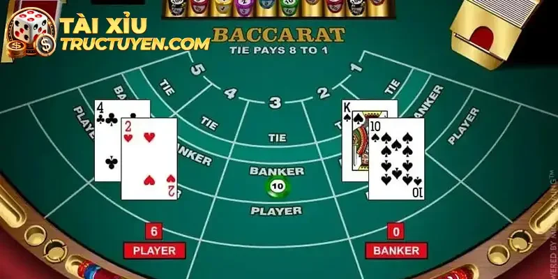 Đừng cược cửa Hòa khi chơi Baccarat